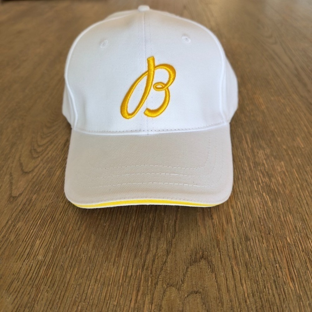 NEW Breitling Watch Company 1884 Embroidered Logo Men's Hat-White Organic Cap - Picture 2 of 13